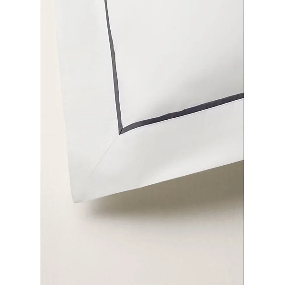 Ralph Lauren Organic Cotton Percale Palmer‎ Sham Loft Gray NEW